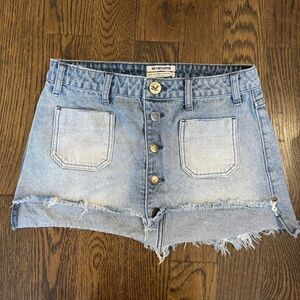 One Teaspoon Le Cat Mini Skirt